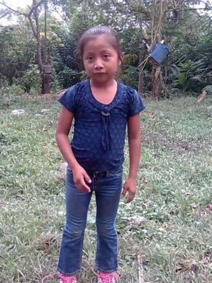 Jakelin Amei Rosmery Caal Maquin, de siete años, fallecida tras cruzar la frontera de Nuevo México.