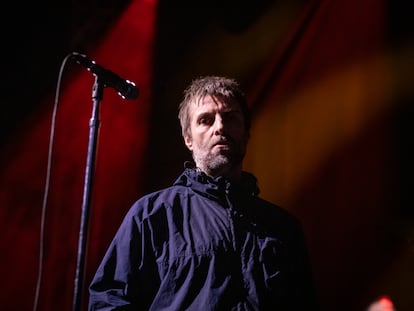 Liam Gallagher, en un concierto en Leeds, el pasado sábado.
