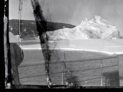 Una de las fotos del legado de Shackleton.