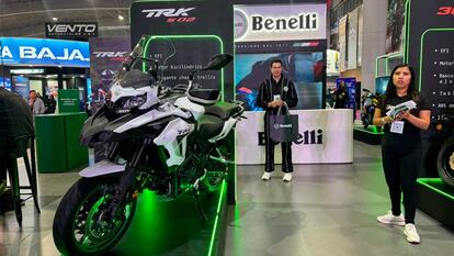 La nueva Benelli TRK 502, un ícono de las motocicletas de aventura.