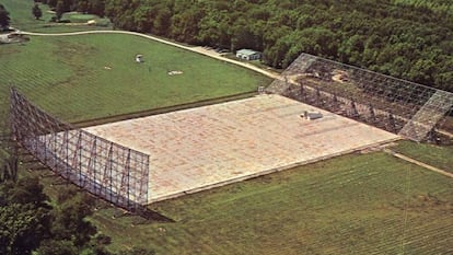 O radiotelescópio Big Ear, em Ohio (EUA), captou um estranho sinal em 1977.