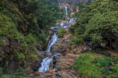 Las cataratas de Ravana.