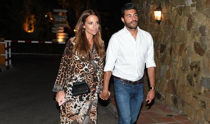La actriz Paula Echevarría y el futbolista Miguel Torres.