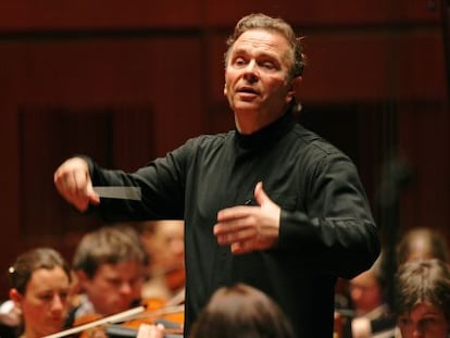 Mark Elder con la Hall&eacute; Orchestra de Manchester.