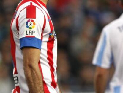 Diego Costa, durante el partido ante el Málaga.