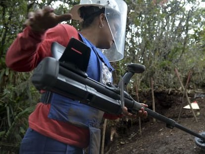 B&uacute;squeda de minas en el departamento de Antioquia. 