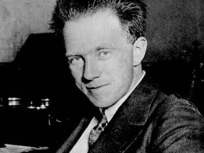 Fotografía de archivo del Premio Nobel de Física en 1933, Werner Heisenberg.