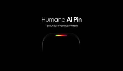 AI Pin, un teléfono sin pantalla que proyecta imágenes donde quieras