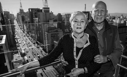 Lélia e Sebastião Salgado.