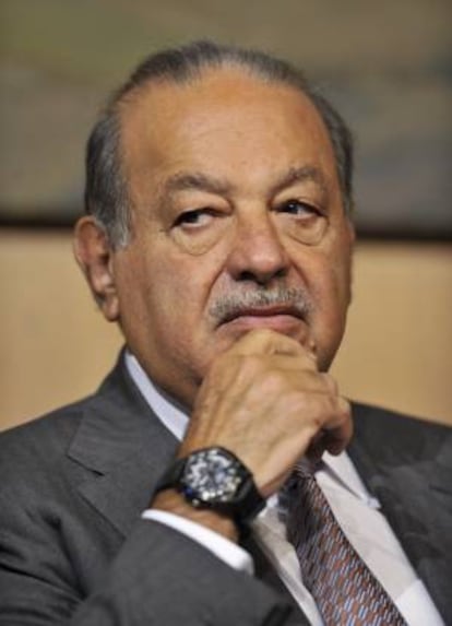 En la imagen, el magnate mexicano Carlos Slim. EFE/Archivo