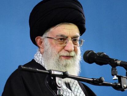 O líder supremo iraniano, Ali Jamanei, no último dia 8 de fevereiro.