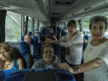 EL PAÍS acompaña durante dos días a los supervivientes republicanos que llegaron en barco al puerto mexicano hace 80 años