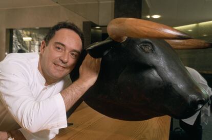 Ferran Adrià, en elBulli.