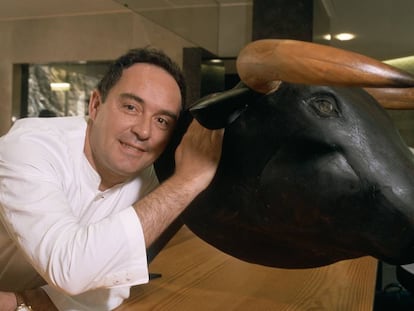 Ferran Adrià, en elBulli.