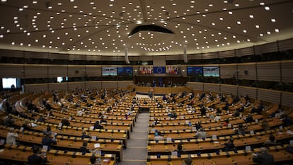 Una sesión plenaria del Parlamento Europeo en noviembre.