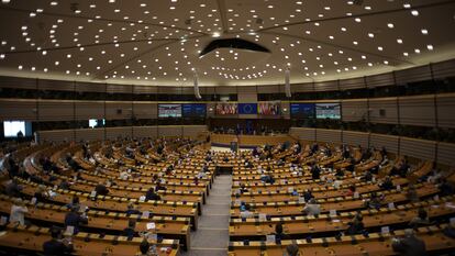 Una sesión plenaria del Parlamento Europeo en noviembre.