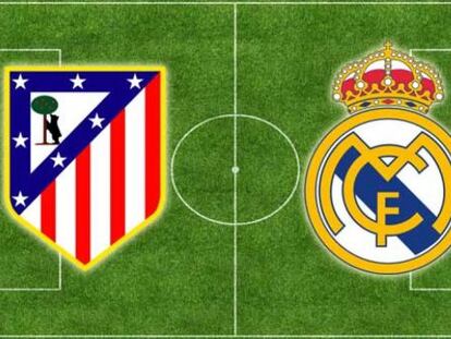 Cómo ver el partido de liga que enfrenta al Atlético de Madrid y el Real Madrid