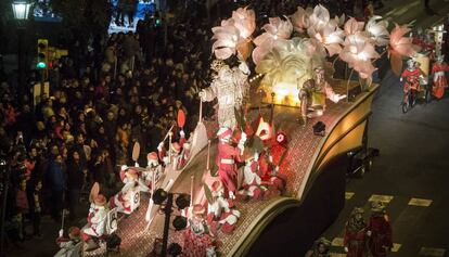 La cavalcada de l'any passat a Barcelona.