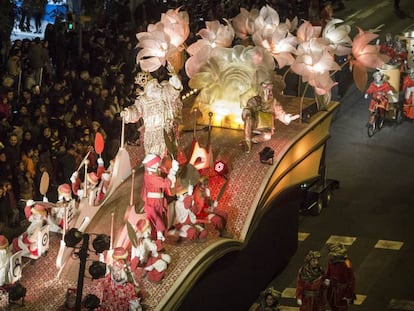 La cavalcada de l'any passat a Barcelona.