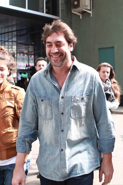 El actor Javier Bardem, el pasado mayo en Moscú.