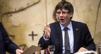 El president Carles Puigdemont.