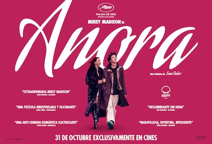 Cartel de la película 'Anora', en cines el 31 de octubre.