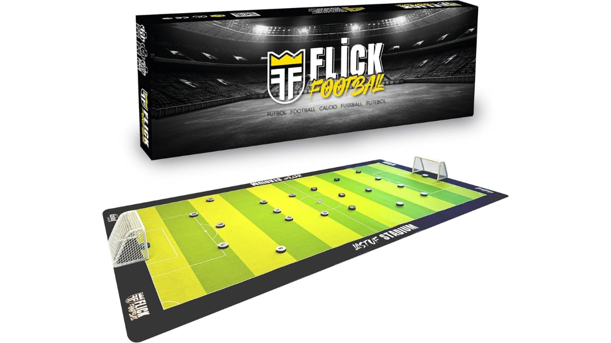 Juego de mesa de fútbol.