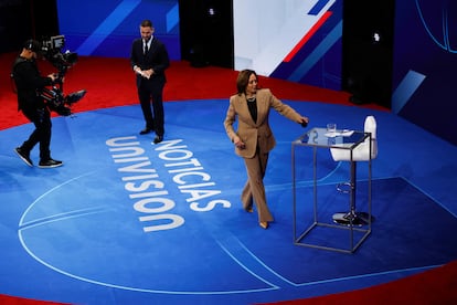 A moment from Kamala Harris' Univision town hall with voters.