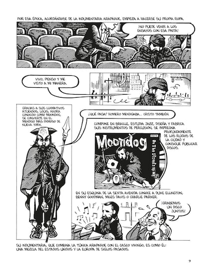 Una de las páginas del cómic 'Underground'.