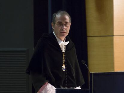 Fernando Suarez, rector de la Universidad Rey Juan Carlos de Madrid. 