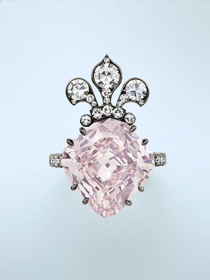 La joya Marie-Thérèse Pink, creada a partir de un diamante que perteneció a María Antonieta.
