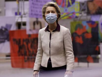 La presidenta de la Comisión Europea, Ursula von der Leyen.