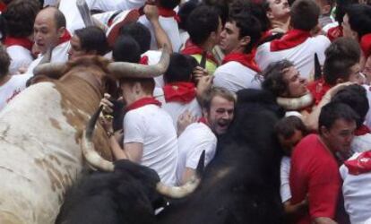 The Kukuxumusu brand has always been closely linked to the Running of the Bulls in Pamplona.