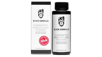 polvo para cabello slick gorilla