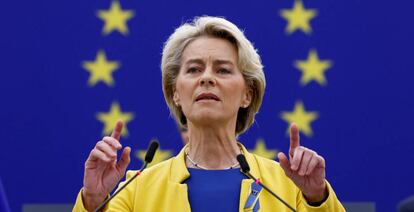 Úrsula von der Leyen, presidenta de la Comisión Europea.