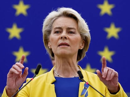 Úrsula von der Leyen, presidenta de la Comisión Europea.