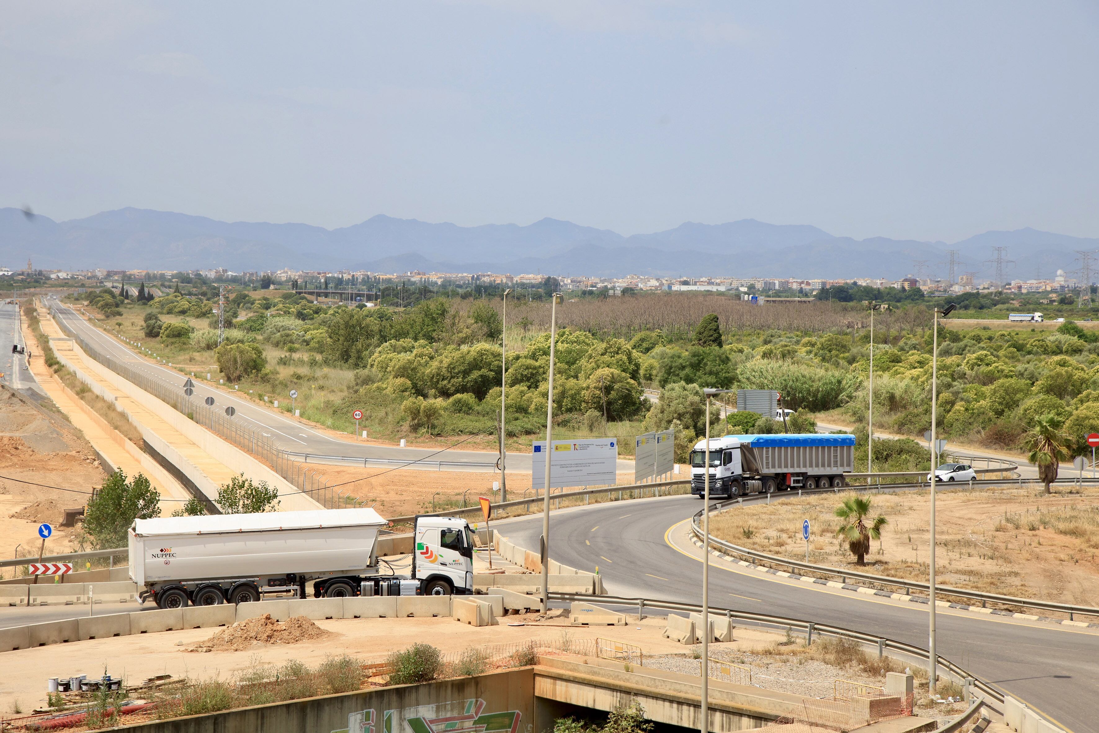 Land in the Serrallo industrial estate where the construction of an ammonia plant produced with renewable energy is planned.