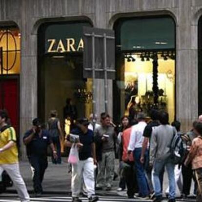 Establecimiento de Zara, marca de Inditex, en Nueva York