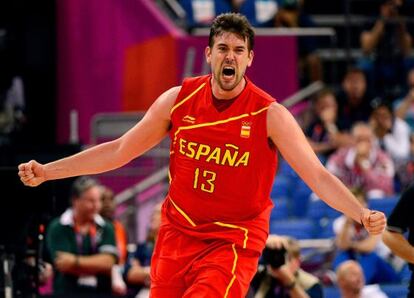 Marc Gasol durante los Juegos.