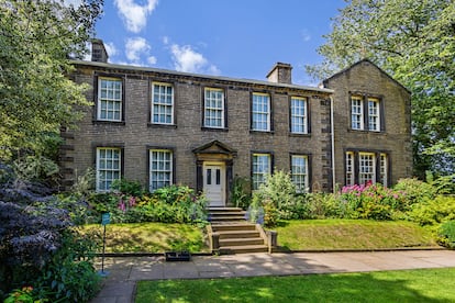 El Brontë Parsonage Museum en Haworth, Inglaterra.