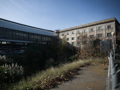 Terrenos en los que se levantará la Biblioteca Provincial de Barcelona, junto a la Estación de Francia.