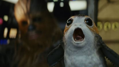 Os Porgs se unem ao universo de 'Star Wars'.