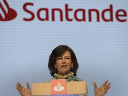 Ana Bot&iacute;n, presidente de Banco Santander.