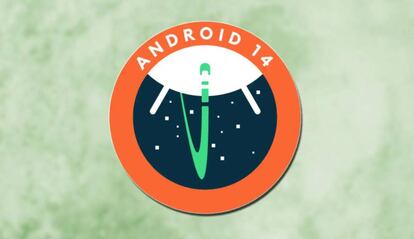 Logo Android 14