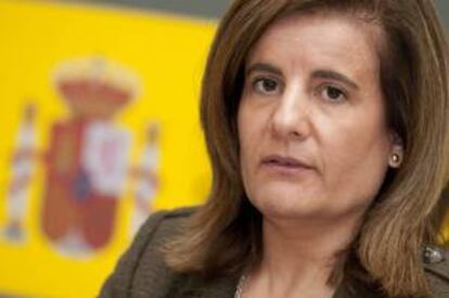 La ministra de Empleo y Seguridad Social, Fátima Báñez. EFE/Archivo