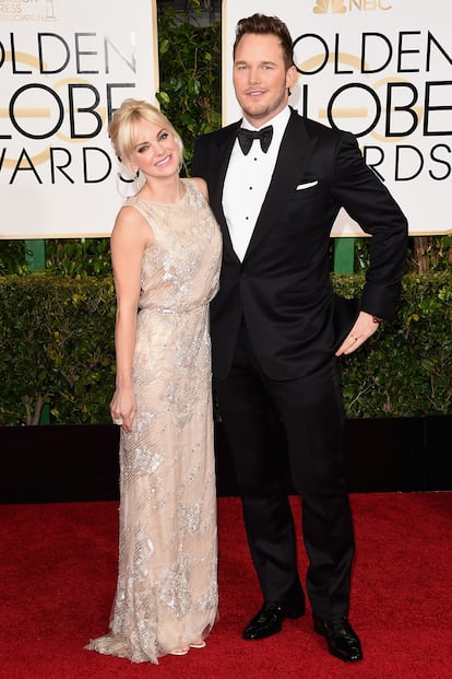 Chris Pratt, pareja de Anna Faris (Mom).