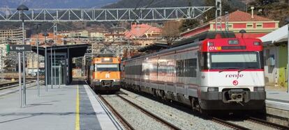 Estaci&oacute;n de Ripoll.  