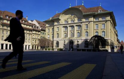 Sede del Banco nacional de Suiza (SNB) en Berna.