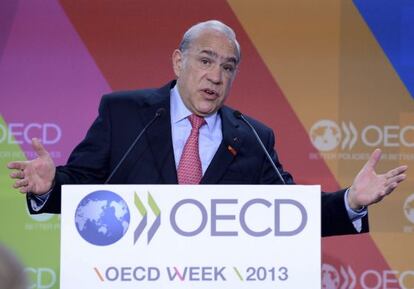 El secretario general de la OCDE, José Ángel Gurría.