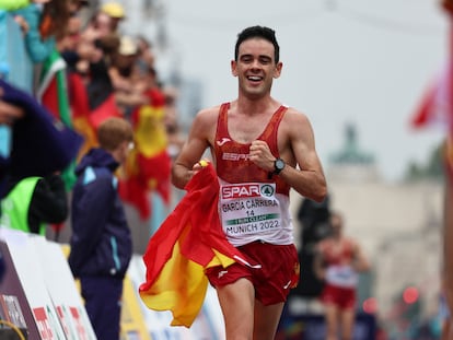 Diego García, tras ganar el bronce en los Europeos de Múnich 22.